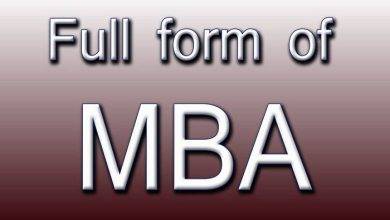 MBA Full Form in English