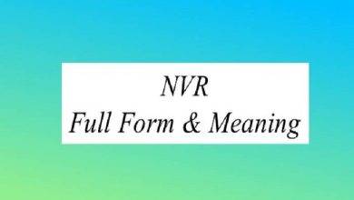 The Full Form of NVR and Its Applications